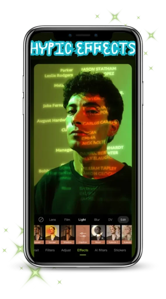 Trendy Filters & Effects to transform the image vibe